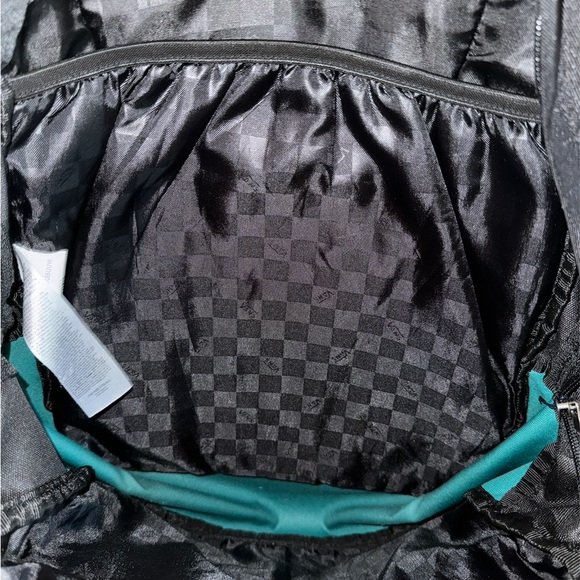 Vans Off The Wall Realm Colorblock Patchwork Medium Size Backpack Book Pockets - Picture 12 of 12